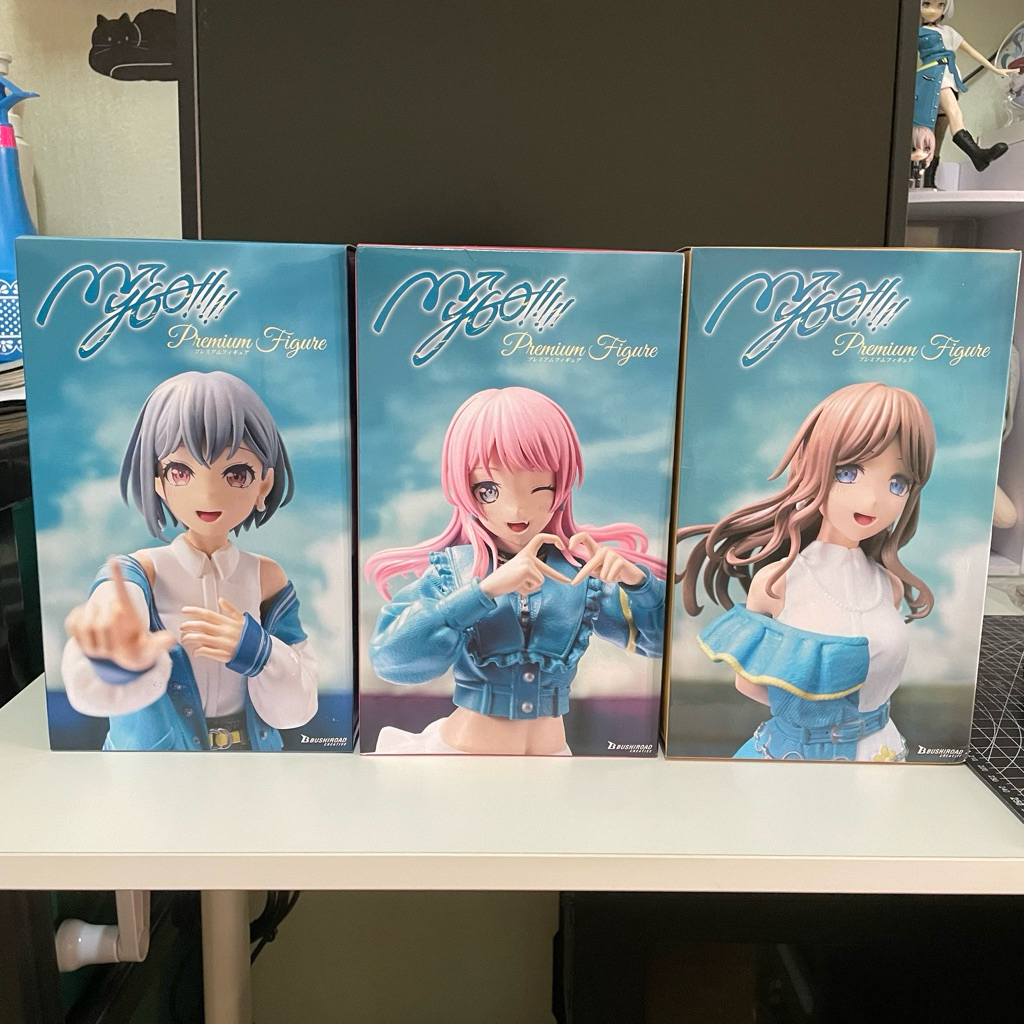 (พร้อมส่ง/ของแท้) ฟิกเกอร์ BanG Dream! It’s MyGO!!!!! - Rana Kaname, Soyo Nagasaki premium figure