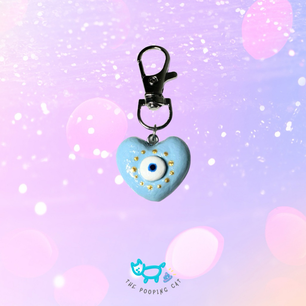 พวงกุญแจ evil eye handmade 🧿🔮📿