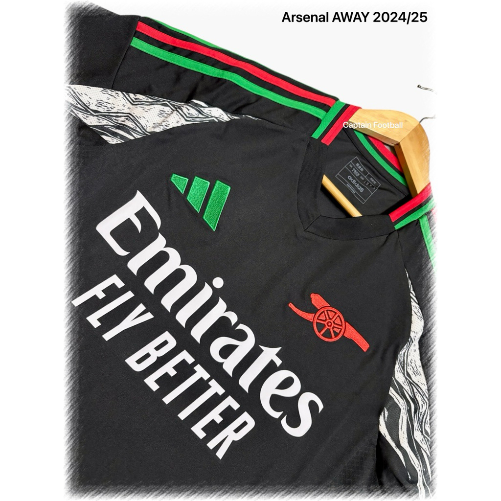 เสื้อทีมฟุตบอล Arsenal 24/25 (Away) เกรดแฟนบอล