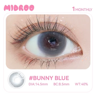 Midroo 【0°~-600°】🐇Bunny-14.5mm 🐇ไร้ขอบ series คอนแทคเลนส์สี แม่ทัพ สายฝอ รายเดือน เลนส์นุ่ม สายหวาน ตาน่ารัก Monthly