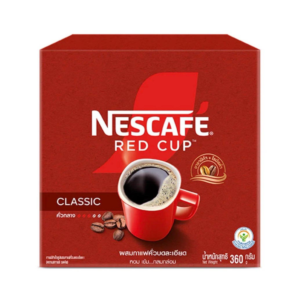 เนสกาแฟ เรดคัพ กาแฟสำเร็จรูปผสมกาแฟคั่วบดละเอียด 360 ก