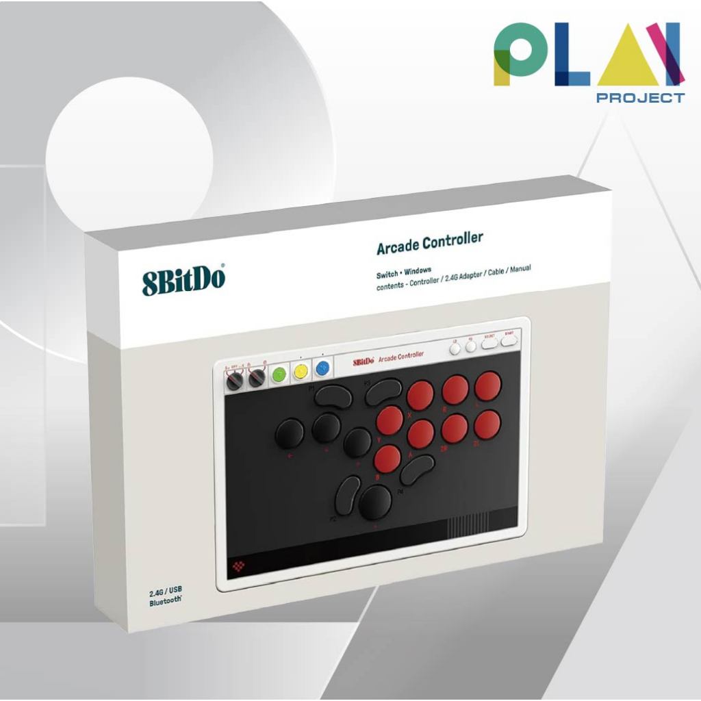 8BitDo Arcade Controller จอยโยก สำหรับ Nintendo Switch/PC [จอยสติ๊ก] [มือ1]