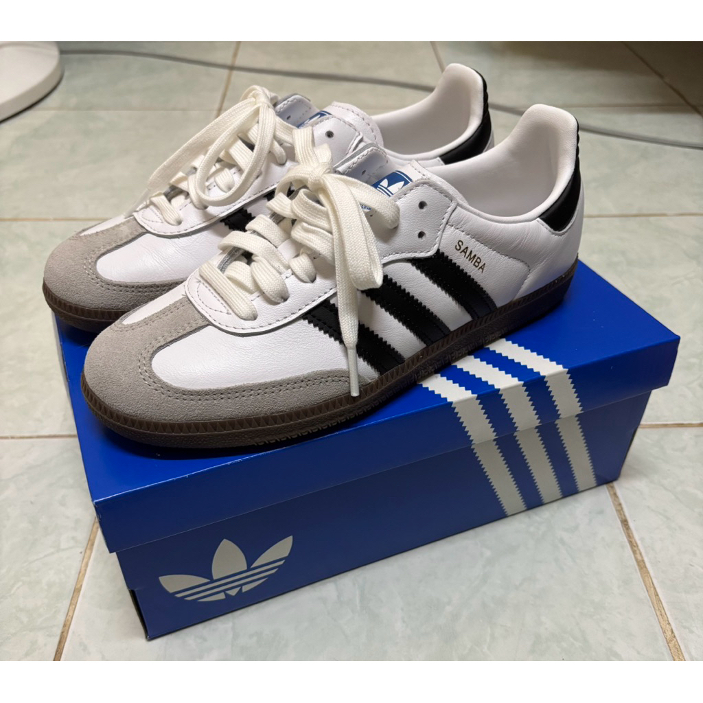 ส่งต่อ รองเท้า adidas samba og cloud จากเพจ sasom 38/5.5