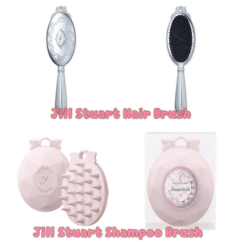 (กดโค้ดVDOลด30-50% พร้อมส่งกดสั่งได้เลย) ของแท้💯%ไม่จกตา Jill stuart hair brush แปรงหวีผม