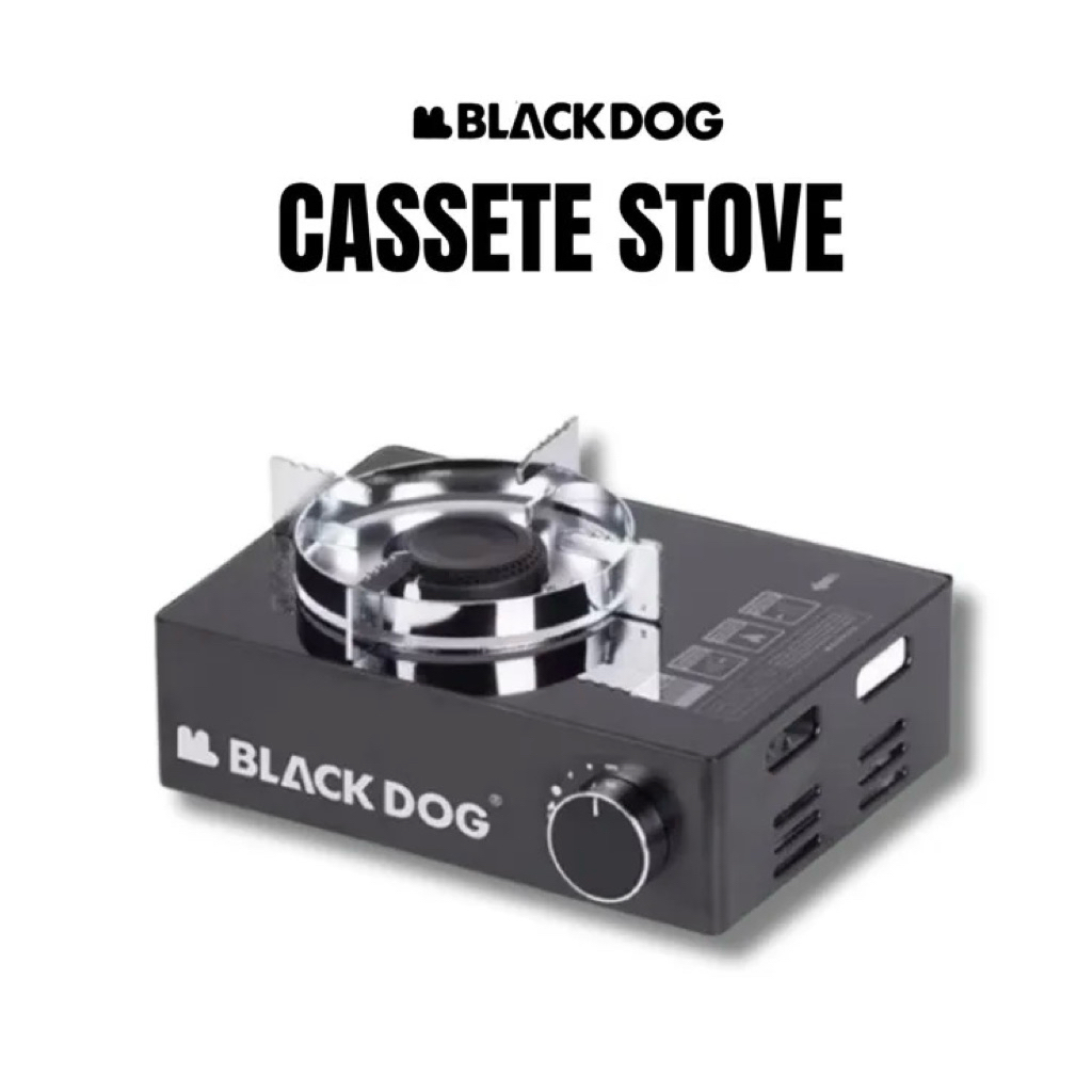 Blackdog Mini Cassete Gas Stove เตาแก๊ส พกพา ความแรง 3700W มินิมอล ปลอดภัย ใช้งานง่าย น้ำหนักเบา