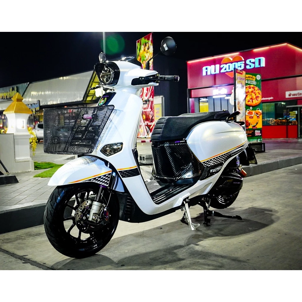 สติ๊กเกอร์แต่งลาย Honda GIORNO+ ST-1 ใส ติดได้ทุกสี ทนแดด ทนฝน thumbnail 8