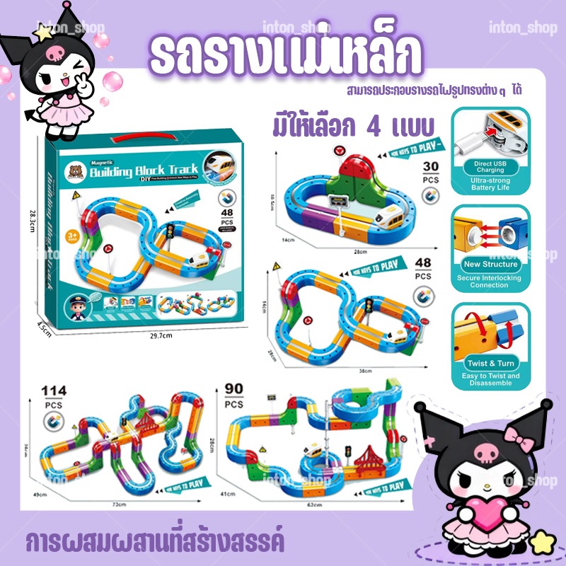 ส่งด่วน ปริมณฑล รถไฟฟ้า รถราง สนามคลื่นแม่เหล็ก สามารถวิ่งตีลังกาได้ สนามสามารถออกแบบได้เอง
