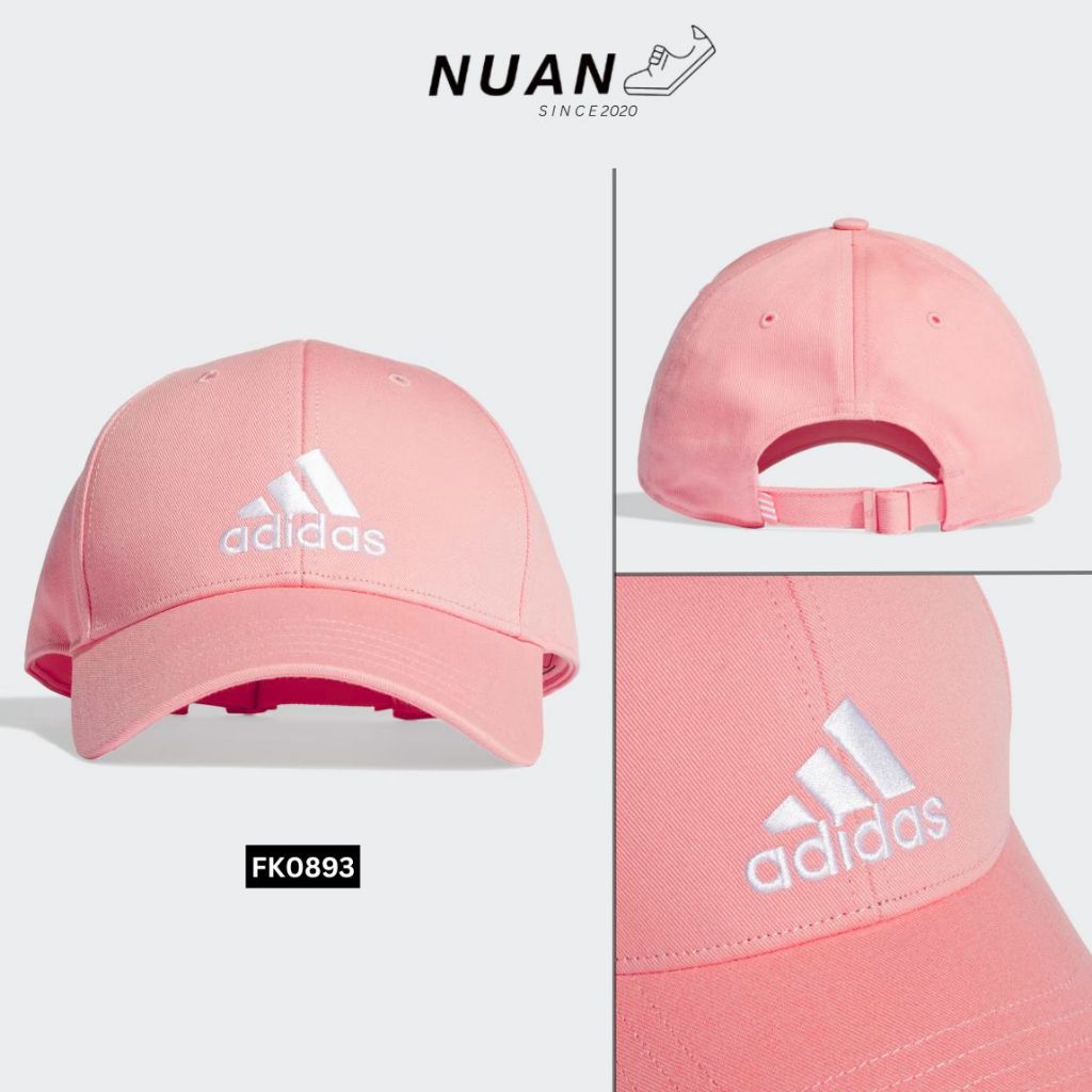 🔥ลดเพิ่ม 15-20% ทักแชทรับโค้ด🔥หมวก Adidas Cotton Cap FK0893 การันตี ของเเท้ 100%  หมวกเบสบอล