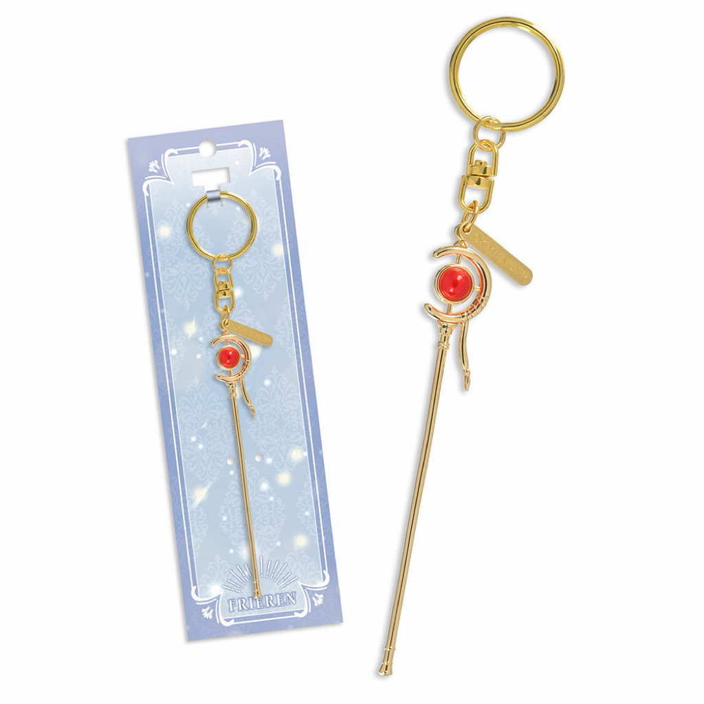 [พร้อมส่ง] Frieren - พวงกุญแจ ลายไม้เท้า