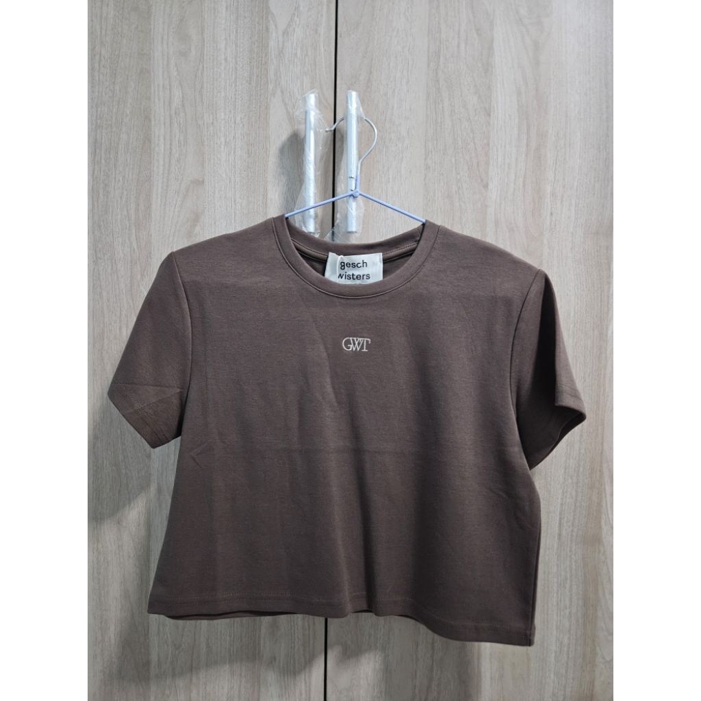 เสื้อยืด "GWT Baby Tee" สี wood ของใหม่