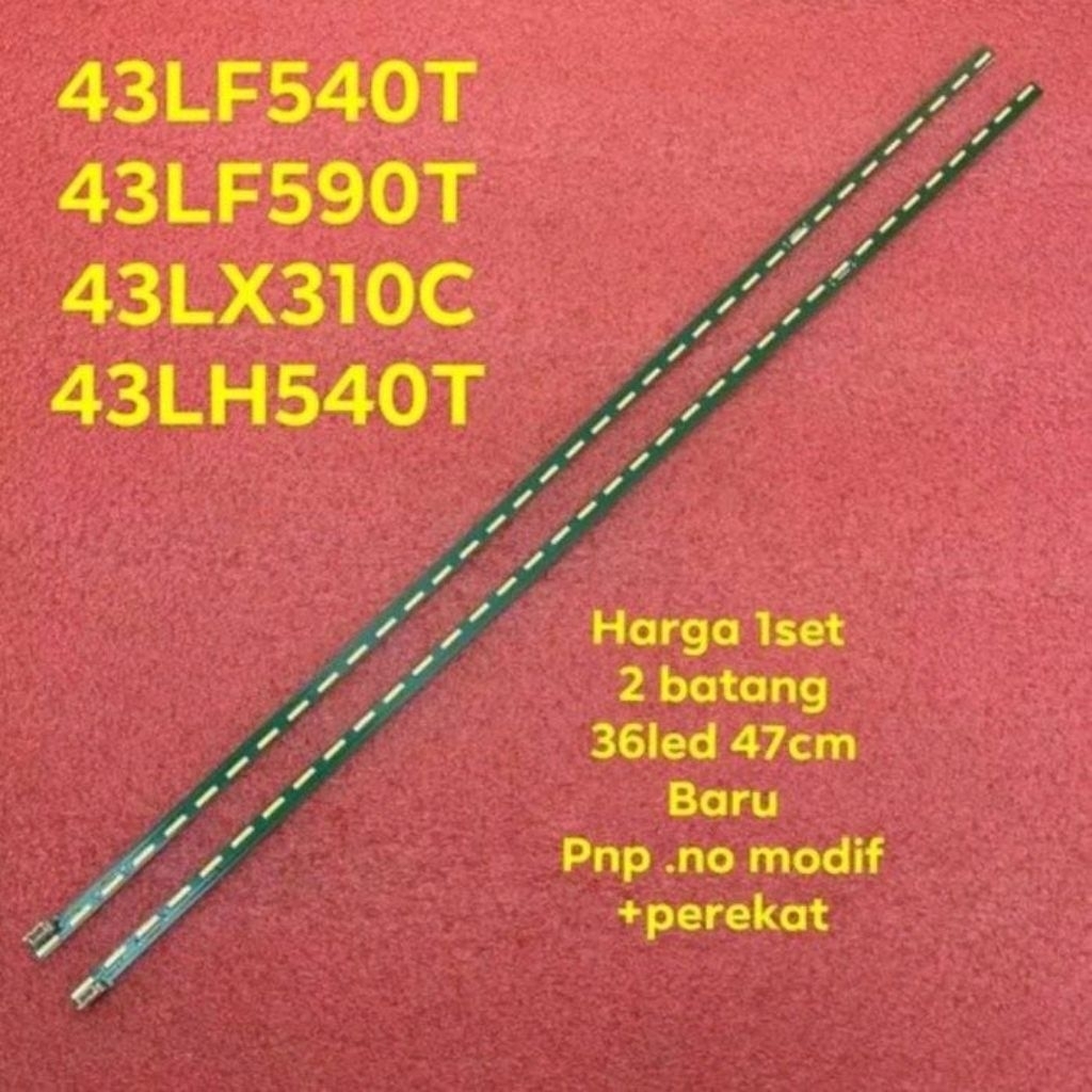 LG 43 นิ้ว รุ่นที่ใช้ได้ 43LF540T 43LF590T 43UF690T 43LH540T 2แถว 36 LEDอ
