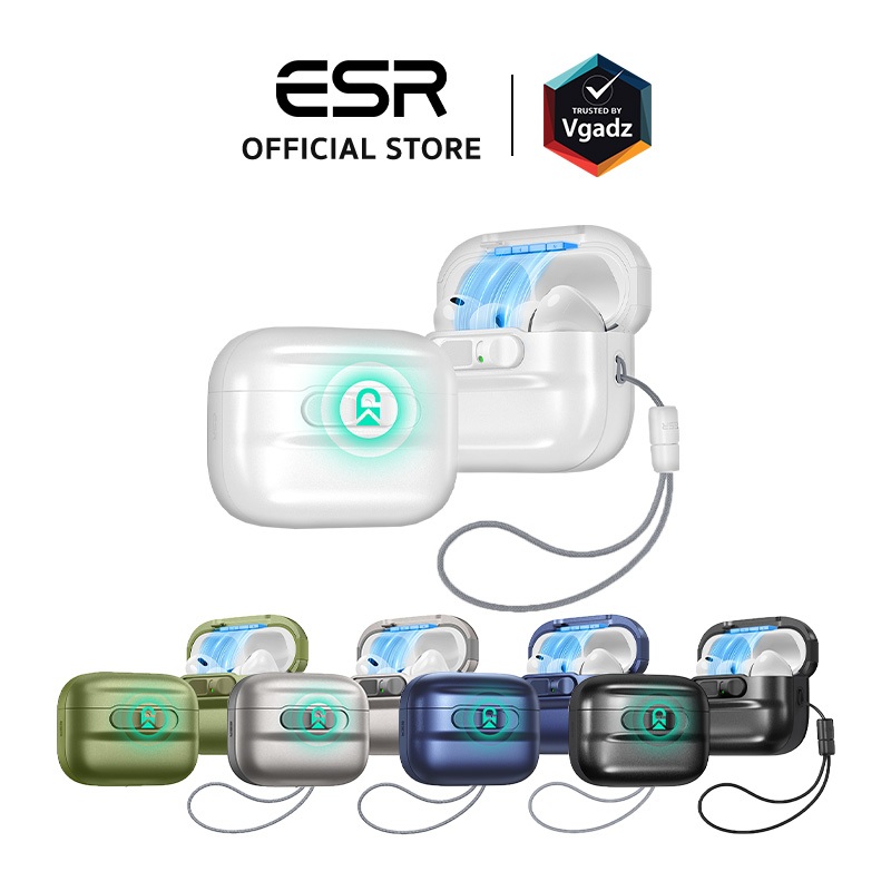 ESR เคสสำหรับ AirPods Pro 3 รุ่น Pulse FlickLock™ Case ราคา ถูกที่สุด ดีลบีเคเค