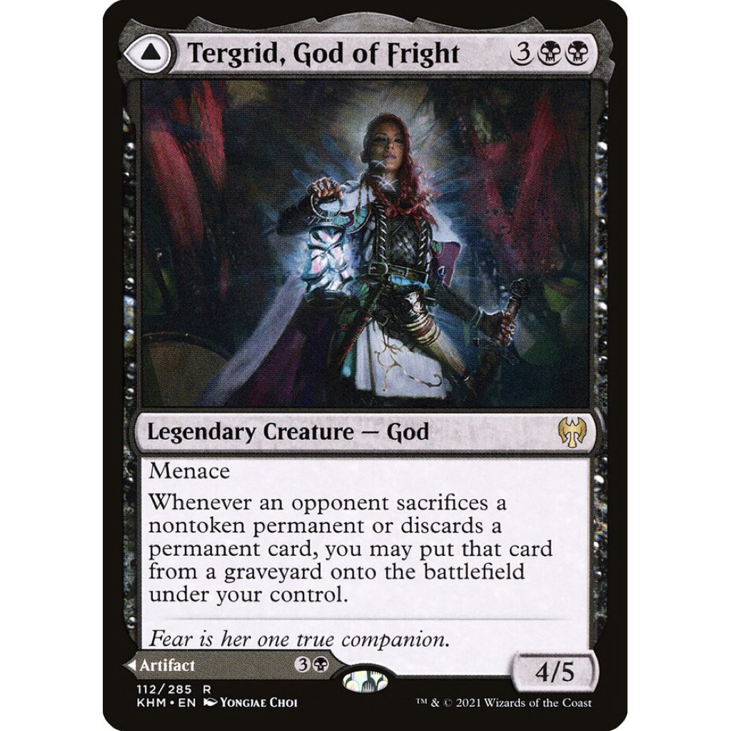 [Kaldheim] - [KHM] - [Tergrid, God of Fright] - (R) - [2021]
