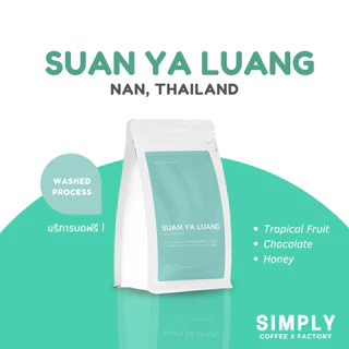 🔥 กาแฟดอยสวนยาหลวง จ.น่าน (Nan) บ้านสันเจริญ อาราบิก้า 100% กาแฟคั่วใหม่ Simply Coffee Roasters