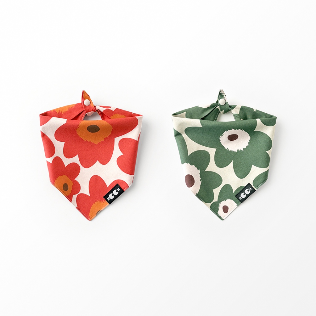 HO.OH - Daisy Bloom | ผ้าพันคอสัตว์เลี้ยงลายดอกเดซี่สดใส