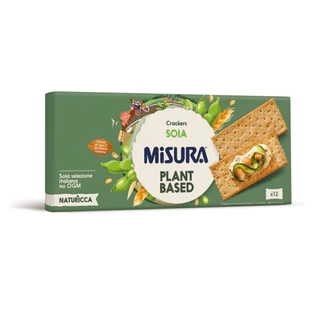 มิซูร่า โซอ์ แครกเกอร์ (ถั่วเหลือง) 400 กรัม │ Misura Soia Crackers 400 g
