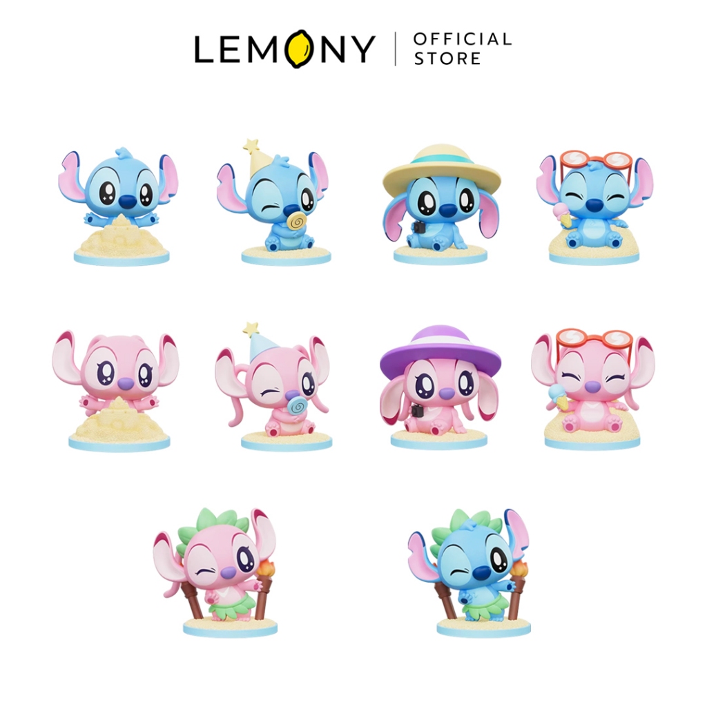 LEMONY กล่องจุ่มสติทช์ ซีรีส์ Beach Party Disney Stitch Collection