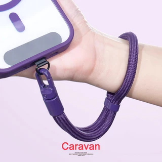 Caravan Crew Phone lanyard สายคล้อง โทรศัพท์ สายถัก สายคล้องข้อมือ ทนทาน ป้องกันการตก สามารถปรับได้