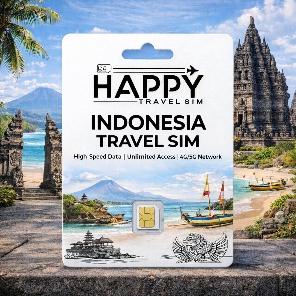 ซิมการ์ดท่องเที่ยวอินโดนีเซีย Indonesia travel sim card