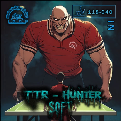 ยางปิงปอง der-materialspezialist TTR-Hunter Soft