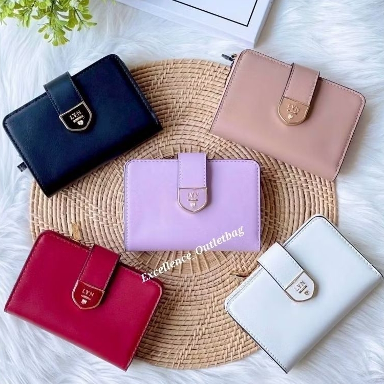 กระเป๋าสตางค์ใบกลางลิน Lyn งานแท้ คอลใหม่🌈