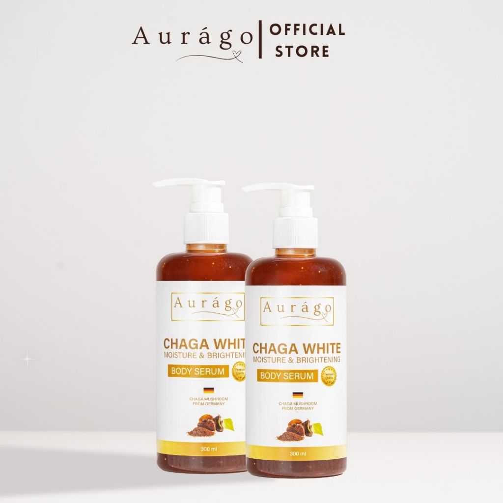 ออร่าโก บอดี้ เซรั่ม (ทาผิวกาย) Aurago Body Serum 300 ml.(แพ็ค 2 ขวด)