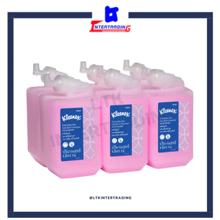 สบู่เหลวล้างมือ Kleenex ® Everyday Use Gel Skin Cleanser ขนาด 1ลิตร(บรรจุ6ขวด/ลัง)(ลัง)-78925