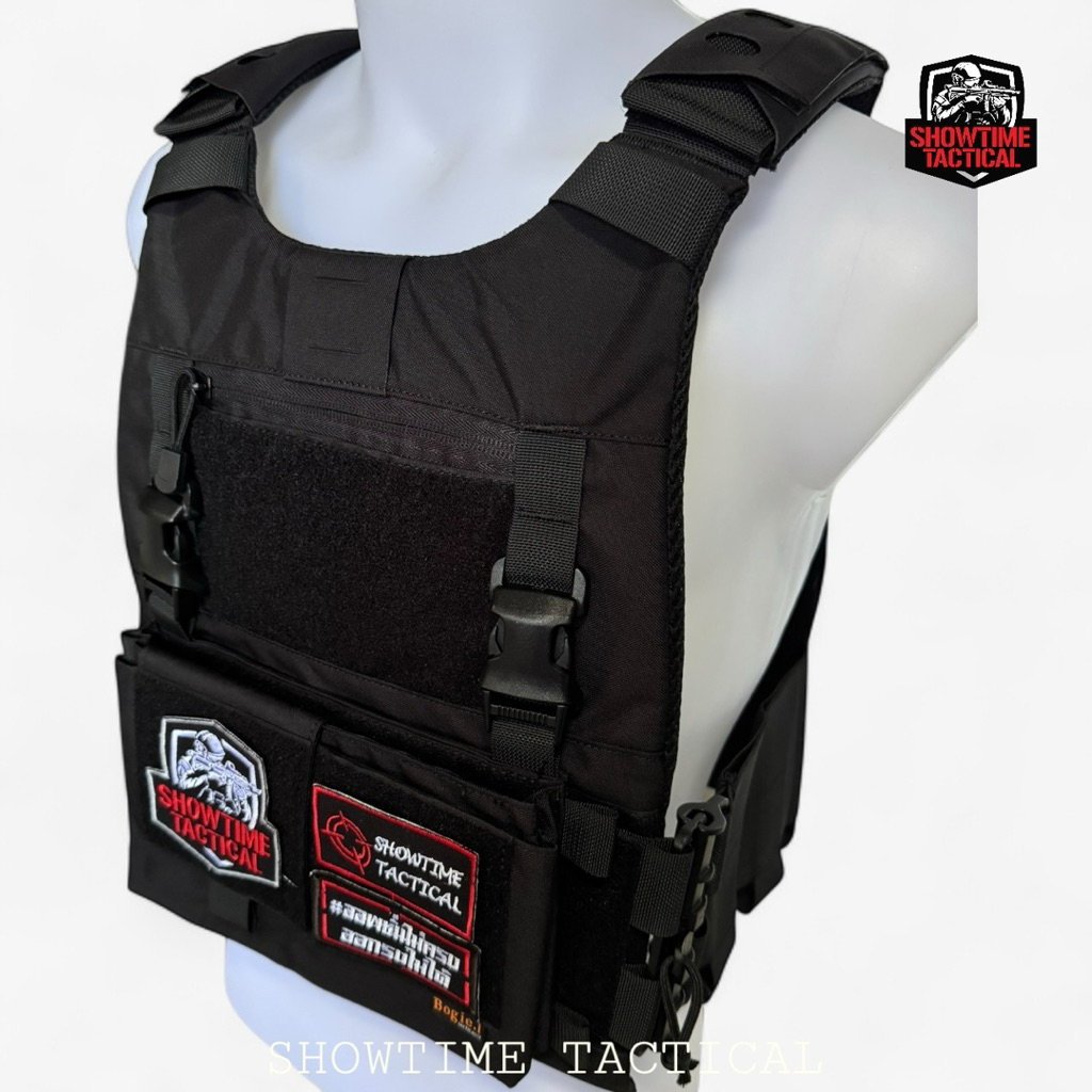 Bogie1 AHQ09 เสื้อเกราะปลดไว ตำรวจ ทหาร | Tactical Vest Plate Carrier