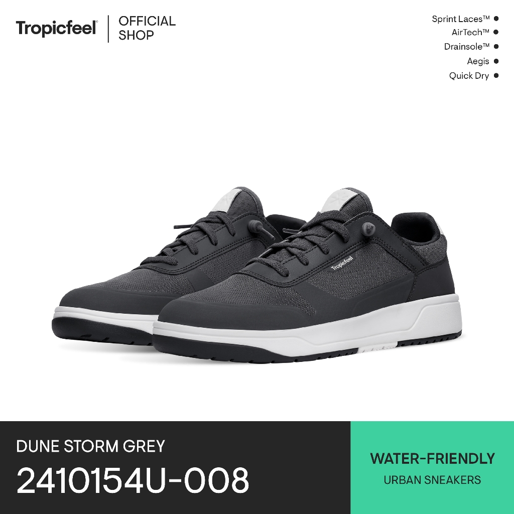 Tropicfeel Sneaker Dune Storm Grey รองเท้าผ้าใบ (2410154U008)
