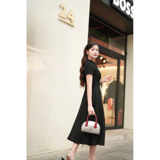 Capheny : Ivy dress with a bow tie