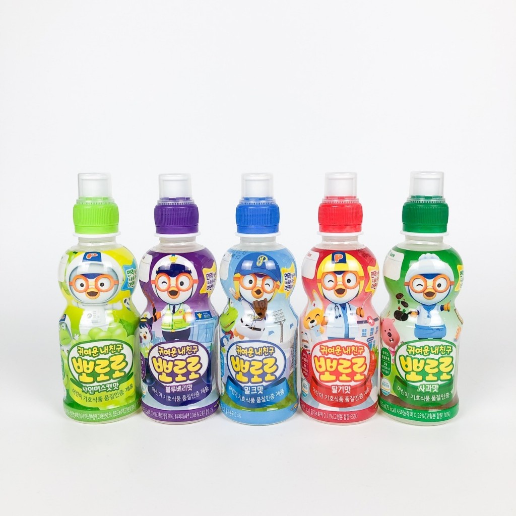 เครื่องดื่มเด็กโปโรโระ ดริ้งค์ บลูเบอร์รี่ PORORO DRINK BLUEBERRY 235ml น้ำผลไม้เกาหลี 뽀로로 - รูปที่ 2