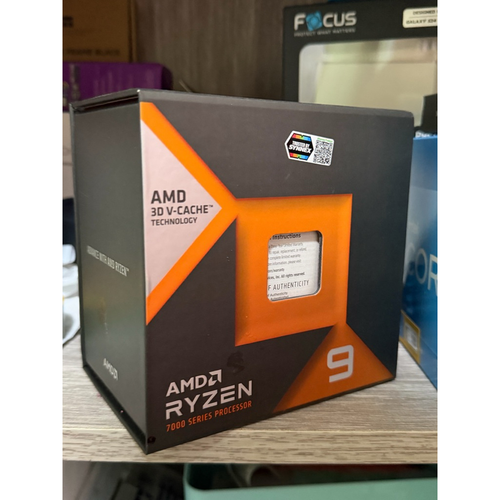 RYZEN 9 7950X3D 16C / 32T ประกัน SYNNEX 6 ธันวาคม 69