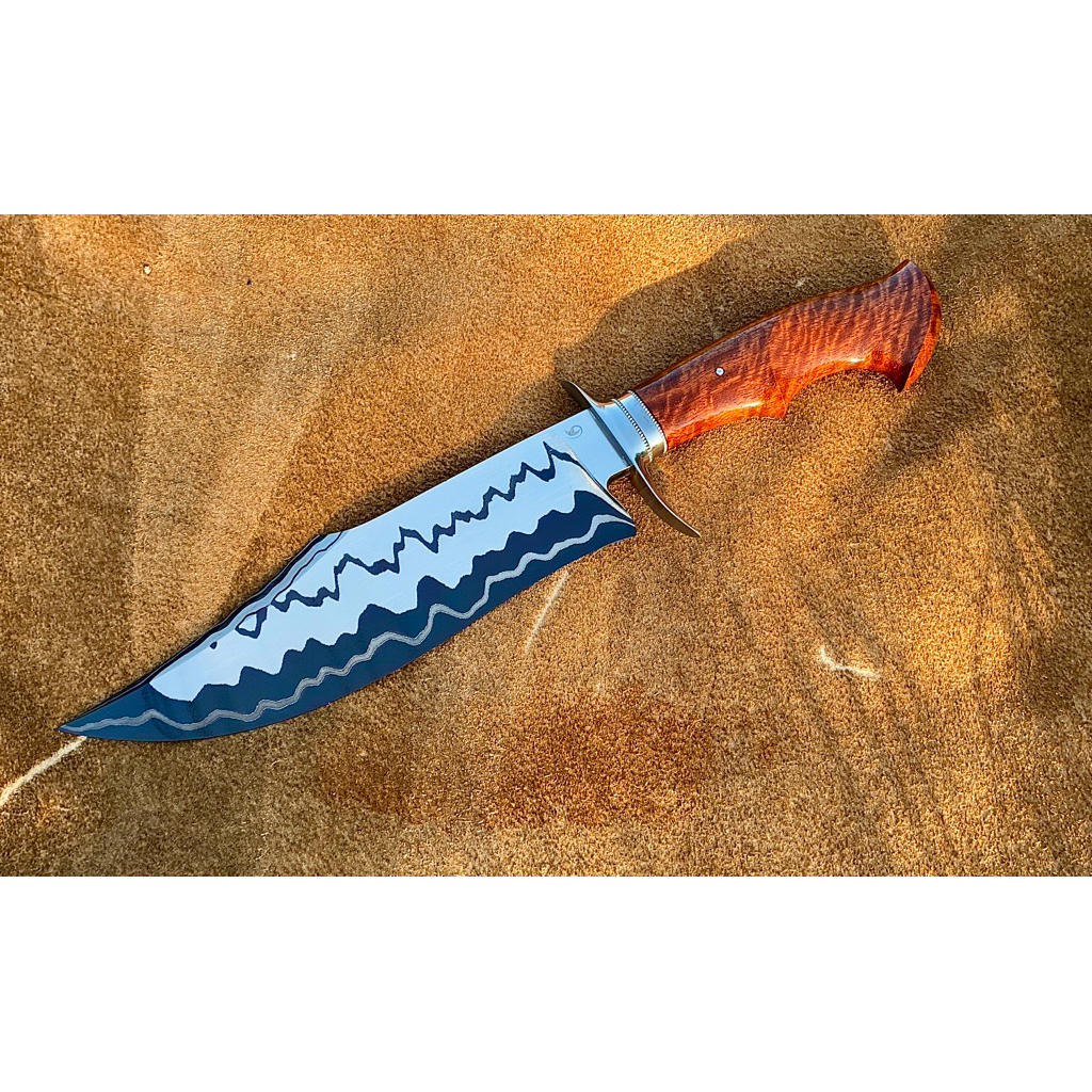 มีดลามิเนต 11 ชั้น แกนกลางSuj2 ตีประกบss410+sup9