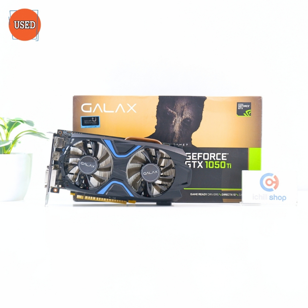 การ์ดจอ (VGA) GALAX GTX1050 TI 4GB 2F EXOC P10860