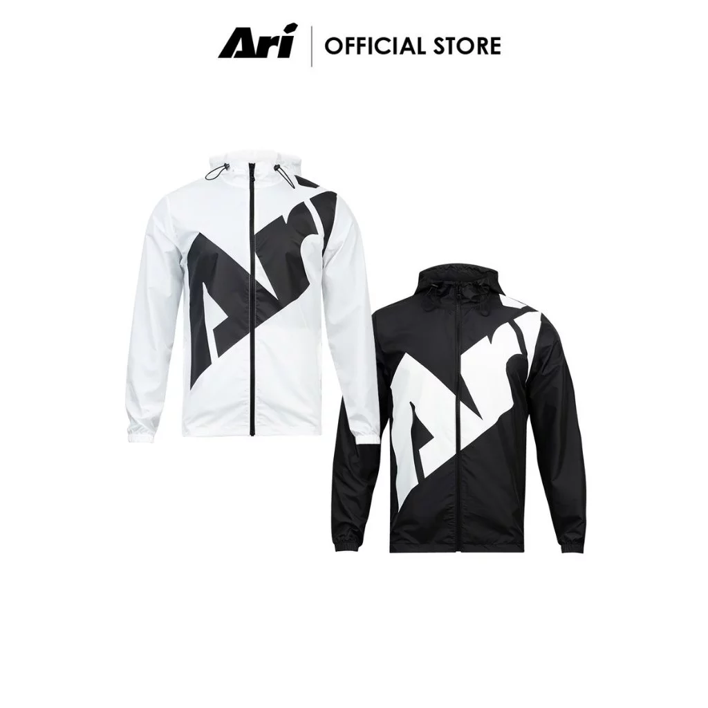 ARI ESSENTIAL BIG LOGO WINDBREAKER - เสื้อกันลม อาริ ESSENTIAL BIG LOGO