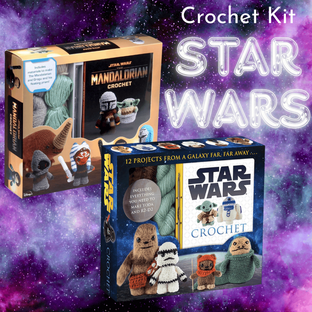 🌌 Star Wars Crochet Kit Collection – ชุดถักโครเชต์ตุ๊กตา Star Wars ✨ สินค้าลิขสิทธิ์ถูกต้องจาก Lucas