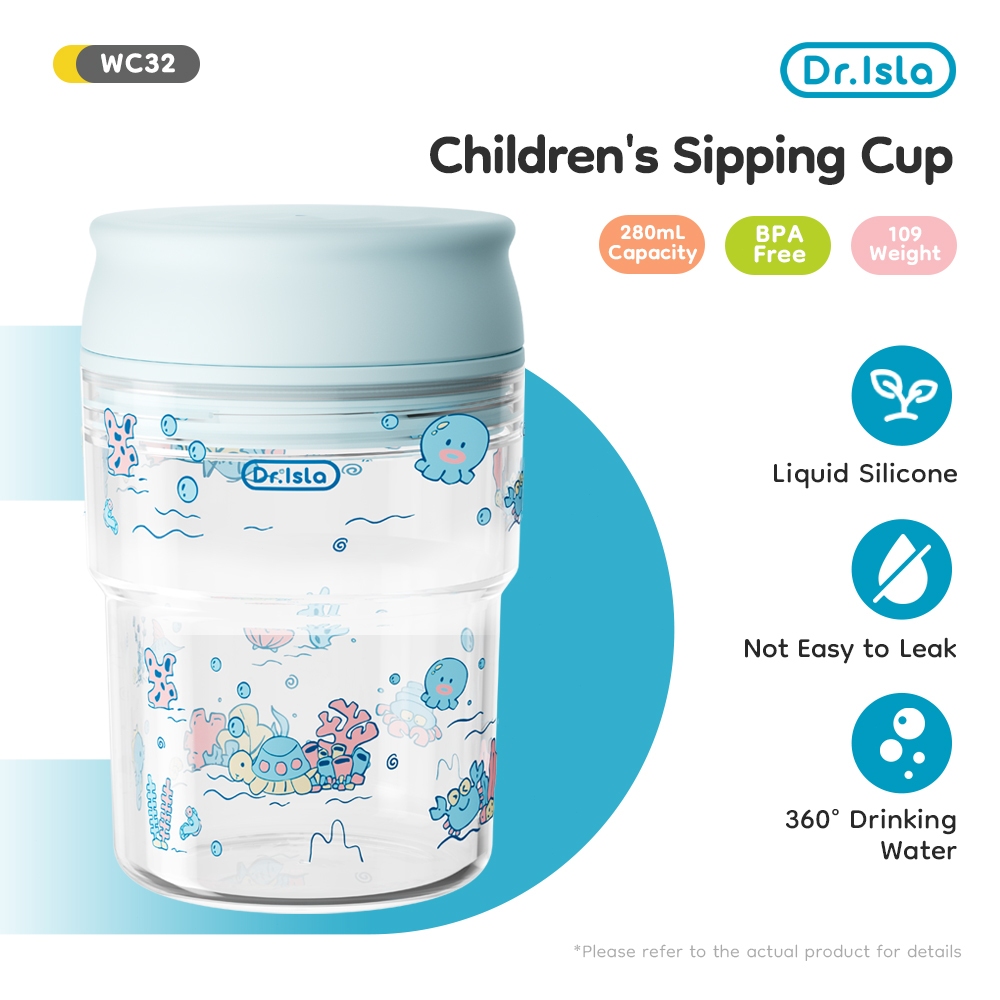 Dr.Isla แก้วหัดดื่มกันสำลัก WC32