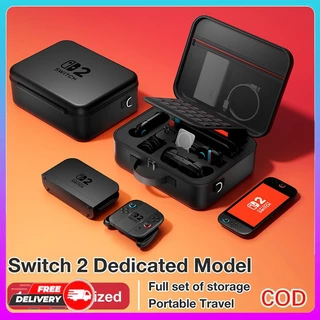 ชุดเก็บสัมภาระ Nintendo Switch2 (NS2) ความจุขนาดใหญ่ ชุดเต็ม เก็บเกม+อุปกรณ์ เคสป้องกัน สําหรับเกมส์