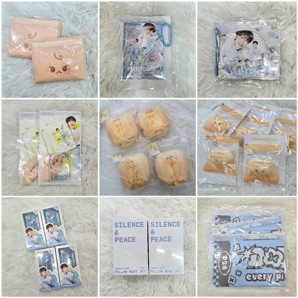 💖 พร้อมส่งทุกชิ้นค่า| yours md โดยอง doyoung - cd binder slogan magnetic case stress ball good luck 