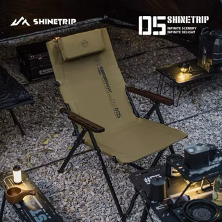 🔥พร้อมส่งทันที🔥ShineTrip เก้าอี้พับ ปรับ 4 ระดับ Size L รุ่น a507 รับน้ำหนัก140kg ปรับนอนได้ พร้อมกระเป๋าสะพาย