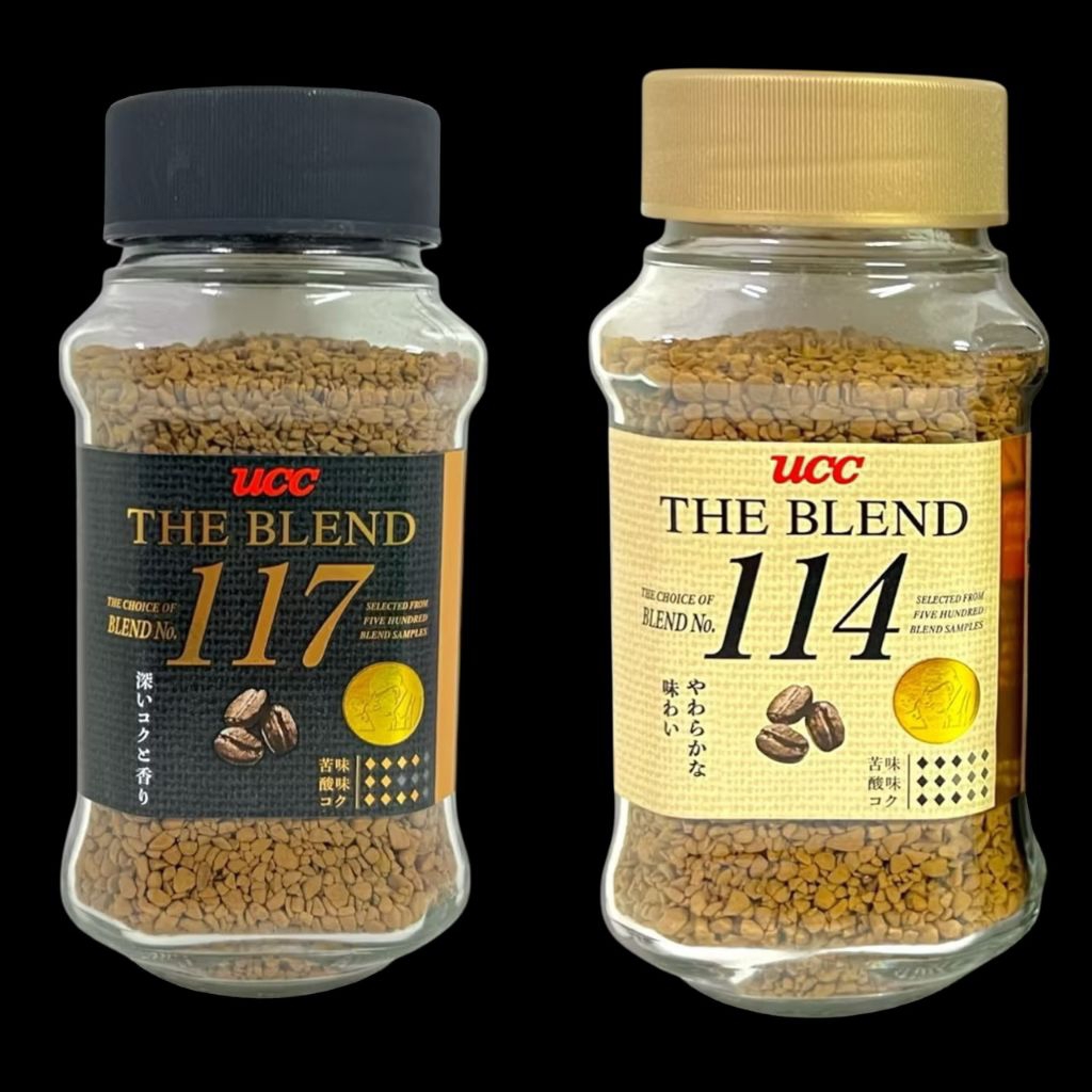 🚛🚛พร้อมส่งกาแฟUCC THE BLEND สูตร117 และ114ขนาด 70กรัม
