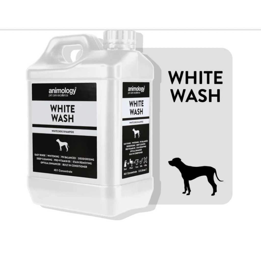 WHITE  DOG SHAMPOO 2.5 Litre
