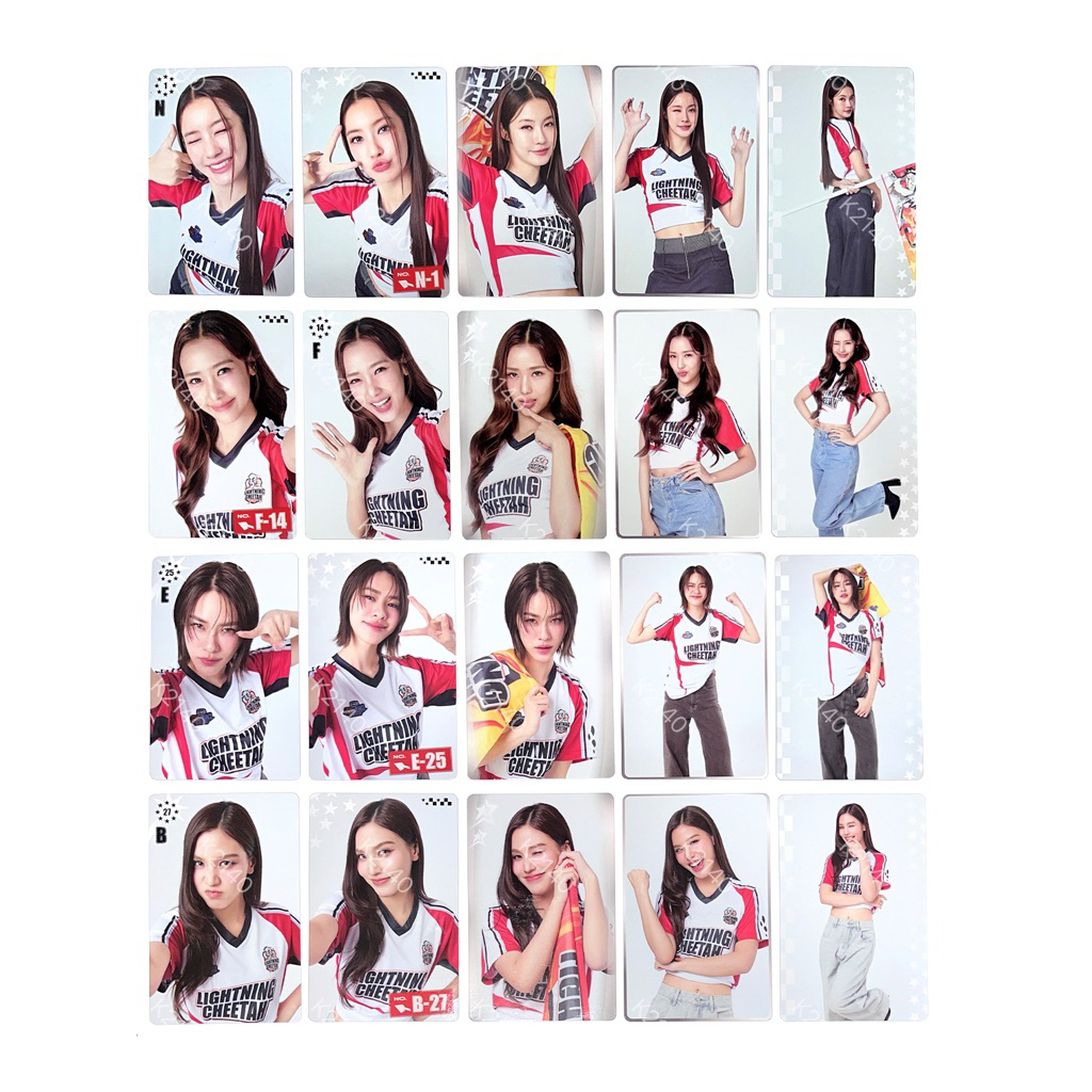 (พร้อมส่ง) การ์ด GMMTV STARLYMPICS 2025 Namtan Film Emi Bonnie (น้ำตาล ฟิล์ม เอมี่ บอนนี่)