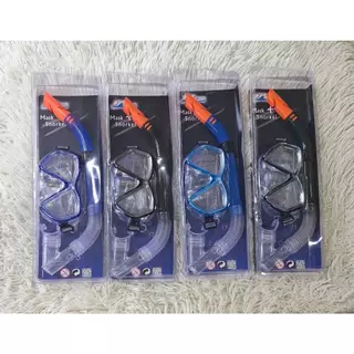 สน็อกเกิ้ลดำน้ำผู้ใหญ่แบบสีพื้น รุ่น 0594 (สำหรับผู้ใช้โครงหน้าเล็ก)