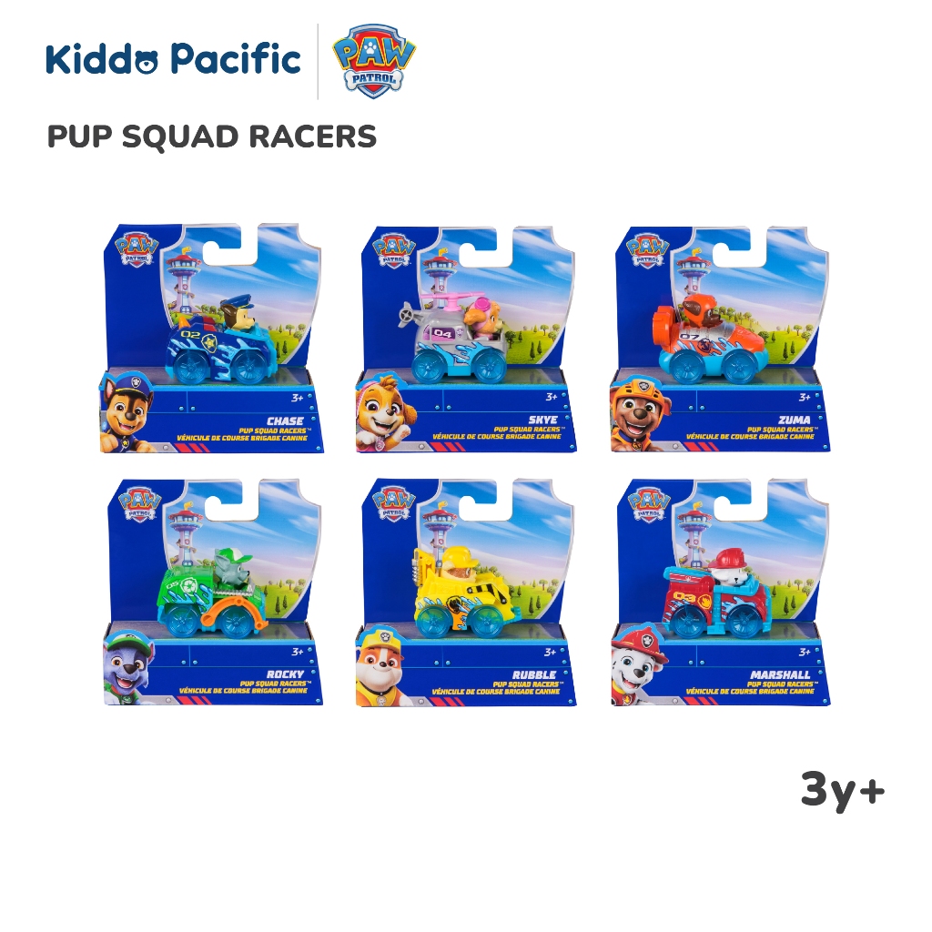 PAW PATROL PUP SQUAD RACERS ของเล่นฟิกเกอร์