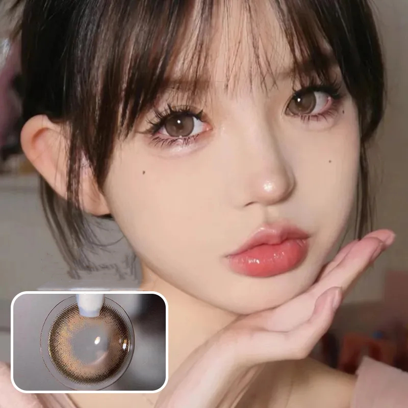 (COD) (COD）0.00-3.75คอนแทคเลนส์สีขนาดเส้นผ่านศูนย์กลาง 14-14.5MM คอนแทคเลนส์คอนแทก kawaii คอนแทคเลนส