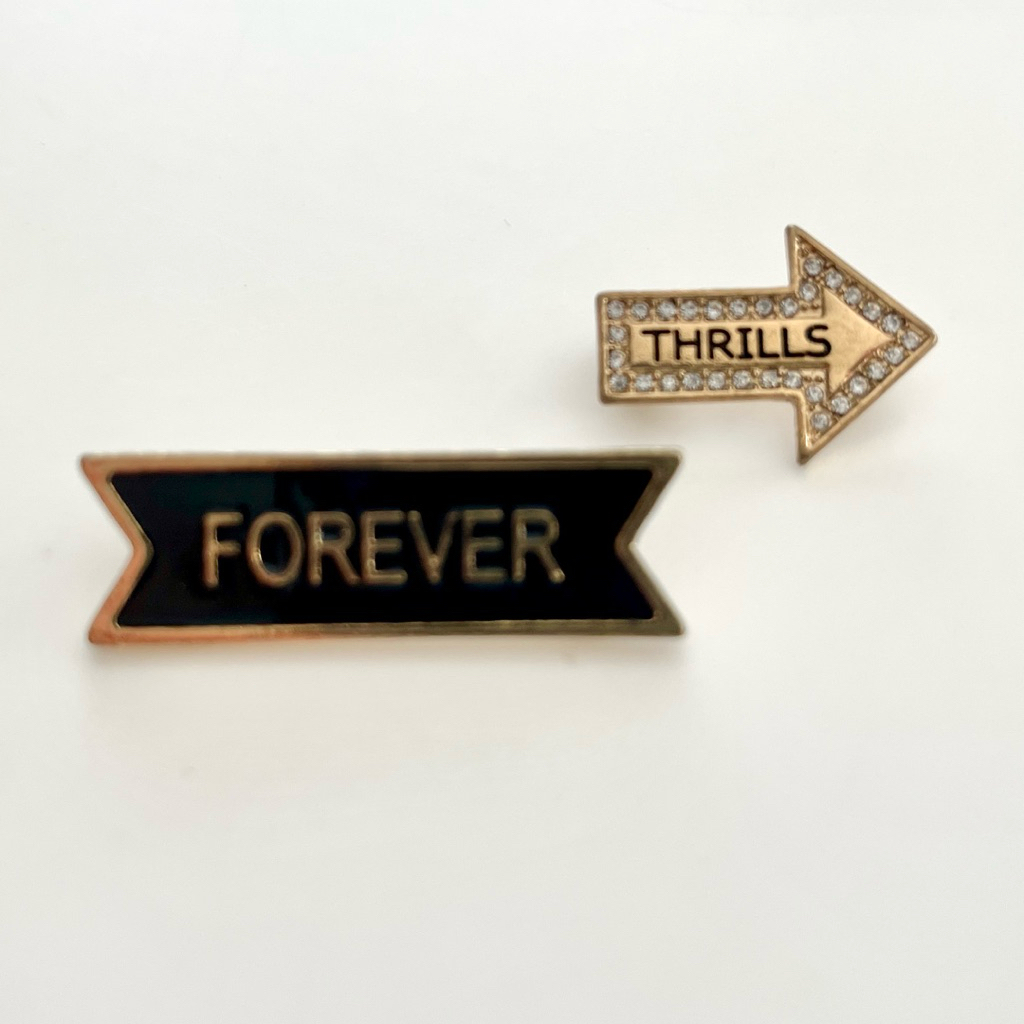 เข็มกลัด Forever & Thrills แบรนด์ forever21