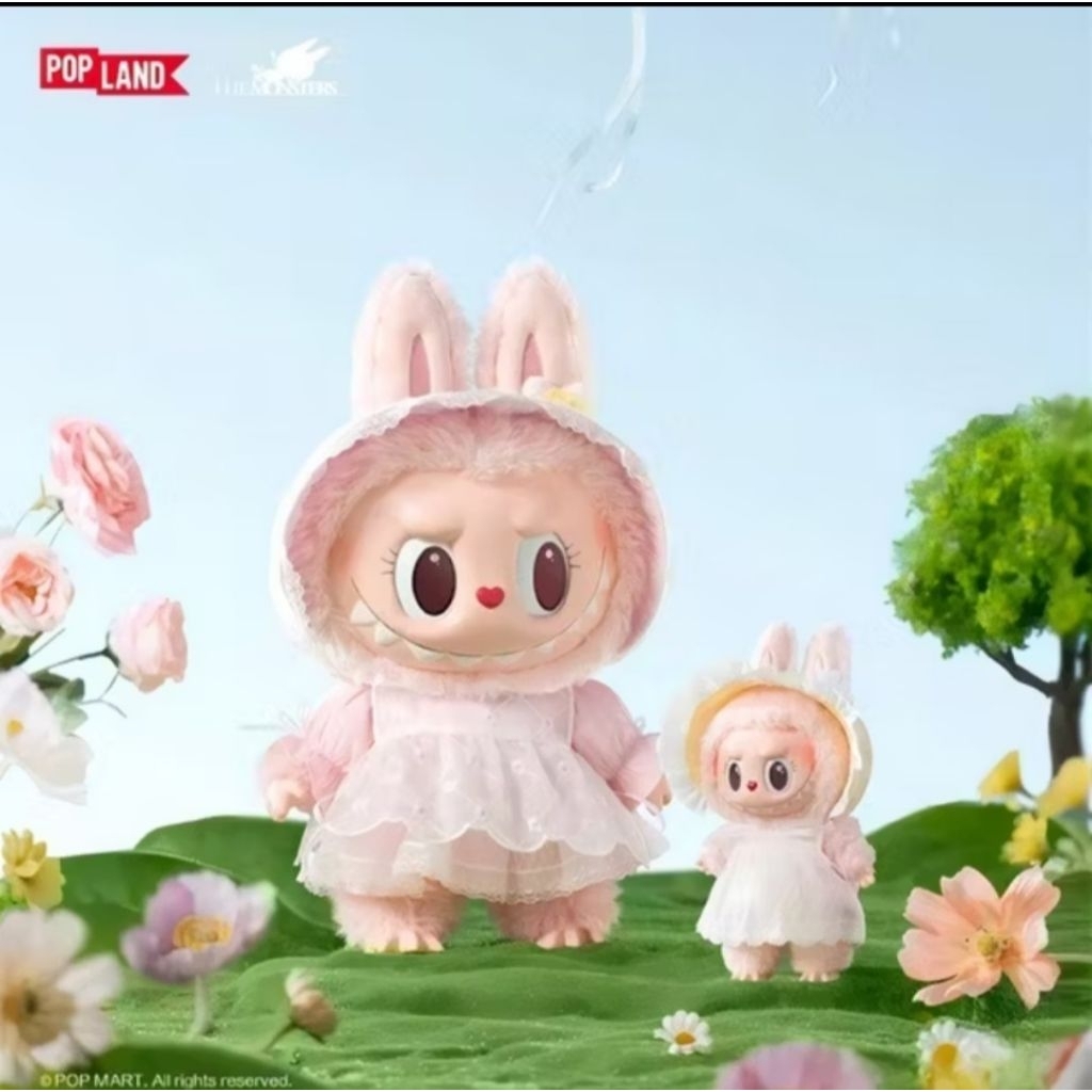 Mokoko. Spring flower series fall into spring vinyl plush doll V2ตัวใหญ่พร้อมส่ง