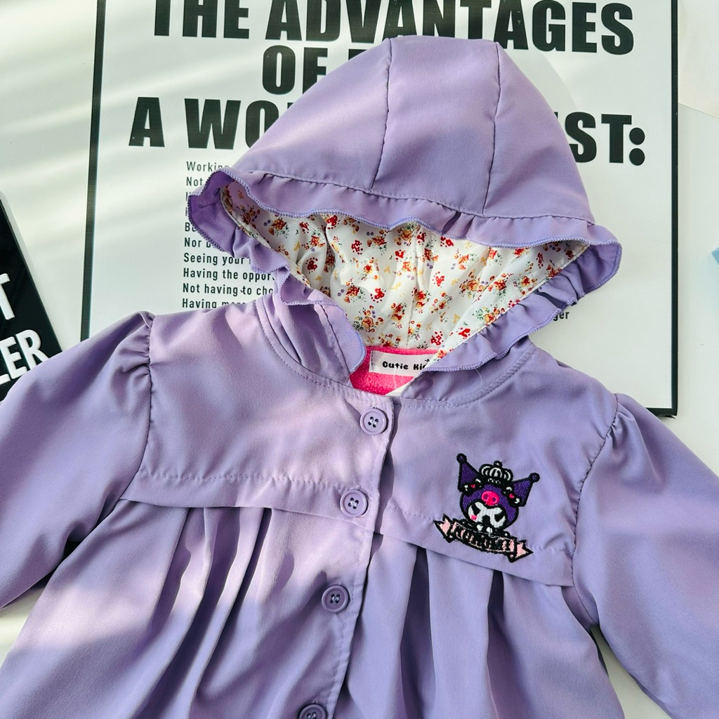 เสื้อโค้ทกันหนาวด้านในบุสำลี มีฮู้ด(110-160) ภาพจริงภาพหลังค่ะ - รูปที่ 5