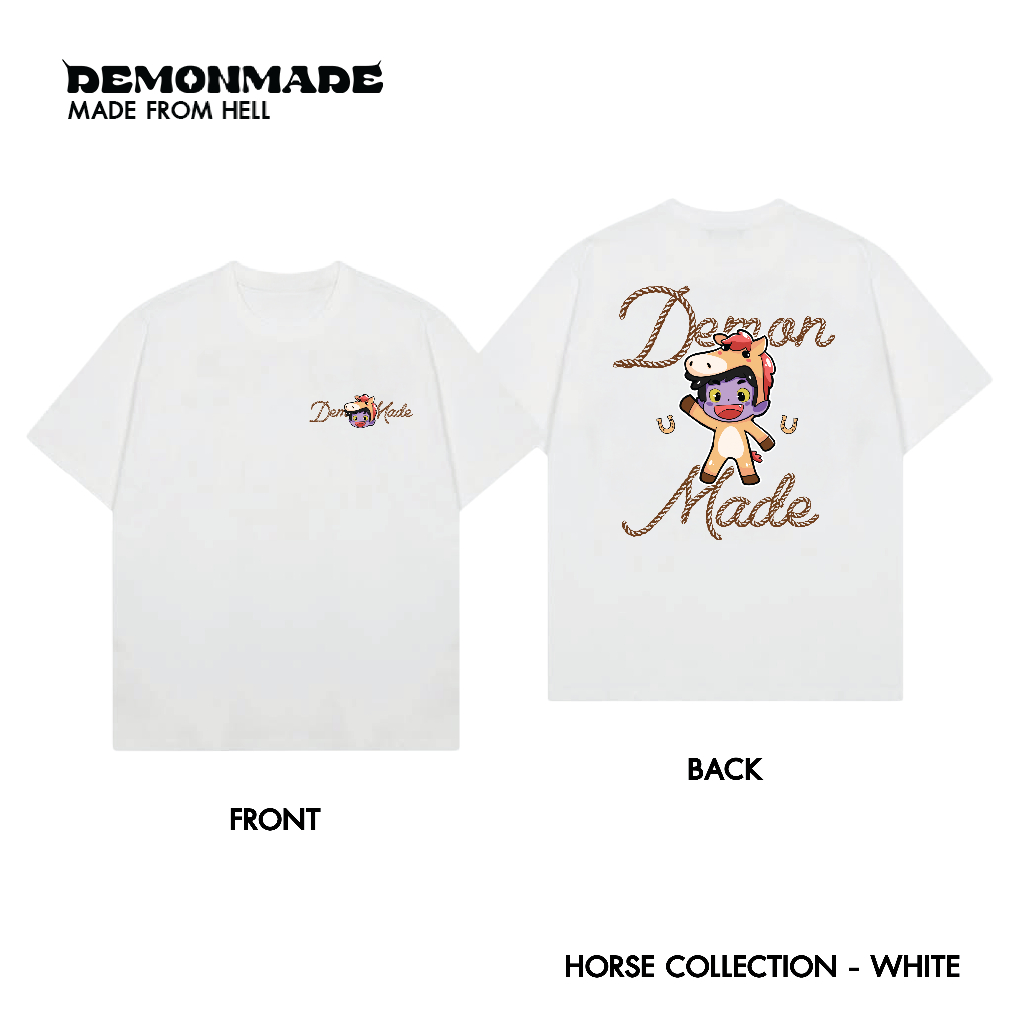 DEMONMADE T-SHIRT : HORSE COLLECTION